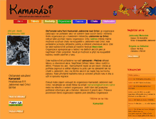 Tablet Screenshot of kamaradi.name